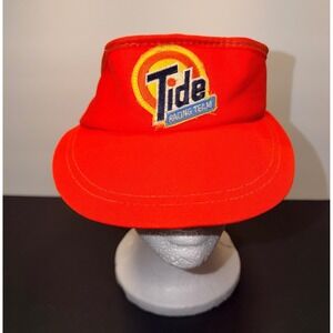 Vintage TIDE Racing Team Sun Visor Adjustable Retro Sports Hat Men's